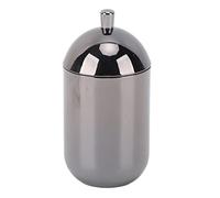 Qcwwy Recipiente de Encimera de Baño, Tiburón de Maquillaje de Maquillaje de Algodón de Acero Inoxidable de Acero Múltiple para Pinchazos de Papel de Algodón de Algodón de Algodón de