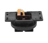 Qcwwy Reemplazo de Zapatillas de Calzado Caliente Flash Hot Shoe Mount Reemplazo de Pies ABS Mateo de Metal Montaje Flash Piezas de Reparación Otros Accesorios de Equipos