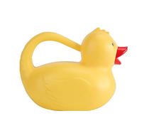 Qcwwy Regadera de Pato Amarillo, Juguete de Playa de Animales de Dibujos Animados de Plástico de 1200ml, Regadera de Jardinería para Niños Al Aire Libre (Pato Amarillo)