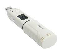 Qcwwy Registradores de Datos Ph Medidor de Humedad del Agua Detector Higrómetro con Alarma Alta Precisión 30 a 80 ℃ Registrador de Datos para Procesamiento de Alimentos Laboratorios de Investigación