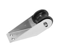 Qcwwy Rodillo de Anclaje de Acero Inoxidable 316, Herramienta de Elevación para Barco, Ranura de Rodillo de 32mm, Ancho de Soporte de 50mm, Componentes de Sujeción