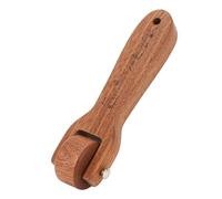 Qcwwy Rodillo de Costura para Acolchar de Madera, Ergonómico, Prensatelas de Costura Multifuncional, Rueda de Presión de Empuje, Aplanador de Suave para Acolchar, y