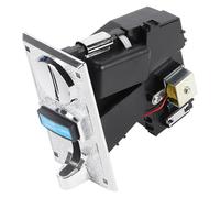 Qcwwy Selector de Múltiples Monedas de Aceptor de Coin, Mecanismo Electrónico con Alta Precisión, Admite 6 Monedas para Máquinas Expendedoras y Juegos de