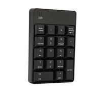 Qcwwy SK 51G 2.4G Teclado digital PAD SOFT TOCK PAD para tareas, teclado de 18ke para 7 usuarios y más altos (BLACK)