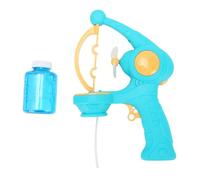 Qcwwy Soplador de Burbujas Eléctrico, Fabricante Automático de Burbujas, Juguete de Mano para Fiestas Al Aire Libre para Niños Pequeños y Adultos, Funciona con 3 Pilas AA, Corrientes