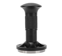 Qcwwy Tamper de de 58 Mm, Base Plana de Acero Inoxidable para Cesta de Portafiltro de 58 Mm Tamper de Tierra con Presión Ajustable con Resorte para Portafiltro