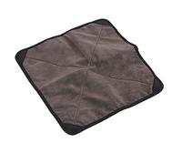 Qcwwy Tapa de Cubierta de la Bolsa de Franela Tapado de Envoltura de Franela Portátil de Plegable Antiscrata Gris para Cámaras DSLR Binoculares Lenos Trípodes Filtros Otras Bolsas de Accesorios y