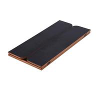 Qcwwy Tapa de la Mesa RV, Acabado Plano de Madera Maciza Superficie de Melamina, Grande 23.43 X 22.95in, Ideal para Campamentos y Botes