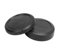 Qcwwy Tapa del Cuerpo de la Cámara y Tapa Trasera de la Lente Tapas de Lentes para Cámaras DSLR con Montura FX X con Plástico ABS Pulido A Prueba de Polvo Liviano Compatible con la Cámara X PRO1