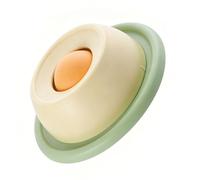 Qcwwy Tazón para Lamer Comida Líquida para Perros, Alimentador Lento de PP, Diseño de Bola Rodante con Base Antideslizante para Caldo de Huesos, Yogur y Comida Húmeda, Alimentación Interactiva para