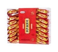 Qcwwy Té Negro Chino, 200g/7,05 Oz Té Negro Jinjunmei Té Chino para el Desayuno Jinjunmei Ceja Dorada para la Fiesta del Té de la Tarde Antes de la Comida