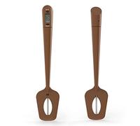 Qcwwy Termómetro Digital Tipo Espátula, Termómetro de Cocina con Pantalla Clara para Chocolates, Cremas, y Mermeladas, Rango de Temperatura de -50 a 300 ℃. (Chocolate)