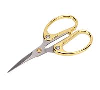 Qcwwy Tijeras para Manualidades de Acero Inoxidable, Ergonómico de Alta Dureza para un Agarre Cómodo con Diseño Clásico para Coser, Bordado, Manualidades, Bonsái, Jardinería, Otros Bordados de