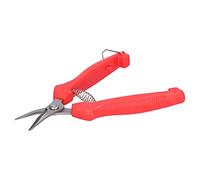 Qcwwy Tijeras para Recoger Frutas Tijeras de Podar de Hojalatero con Antideslizante y Mecanismo de Resorte Forma Especial para Cortes Diseño Ergonómico para Jardinería Poda de árboles Frutales Flores