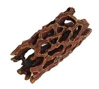 Qcwwy Tronco de árbol Hueco para Acuario, Cueva de Resina, Accesorios para Acuario, Pescado, Camarón, Cangrejo, Tortuga, Reptil, Escondite, Casa para Descansar, Ocultar, Jugar y Criar,