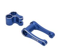 Qcwwy Varilla de Tracción de Nudillo de Motocicleta de Aleación de Aluminio para Conductores LOSI 1/4 Promoto MX (Blue)