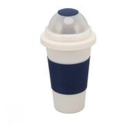 Qcwwy Vaso de Batido de Doble Aislamiento con Material Premium de PP y Aluminio para Jugo, Fiesta, Cocina, Batidos Caseros, Máquina de Slushie Eficiente