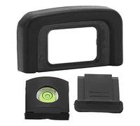 Qcwwy Visor para D3200 D3300 D3400 D5300 Cubierta Protectora de Goma para Ojos para D3200 D3300 D3400 D5300 Cubierta Protectora de Goma para Ojos con Gradiente y para Zapata Fría Cámara