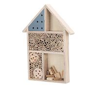 Qcwwy Wood House Wood Room Hotel Shelter Decoration Box Box Ama los Entusiastas de la Jardinería Platan 35x25.5x3.6cm