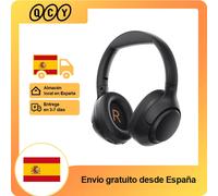 QCY-auriculares inalámbricos H3 ANC, cascos por encima de la oreja con Bluetooth 5,4, Audio de alta resolución, 43dB, híbridos, cancelación activa de ruido, 60H H3-Purple