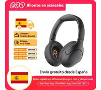 QCY-auriculares inalámbricos H3 Lite ANC, cascos por encima de la oreja con Bluetooth 5,3, cancelación activa de ruido, controlador de 40mm, sonido HiFi H3 Lite-WHITE