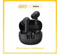 QCY Buds ANC -45dB cancelación de ruido adaptable auriculares inalámbricos Bluetooth 5,4 6 micrófonos llamada clara 10mm controlador dinámico auricular 25 horas GRAY
