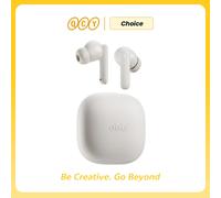 QCY Buds TWS Bluetooth 5,3 auriculares inalámbricos 10mm controlador dinámico AI reducción de ruido del viento auricular 0,68S baja latencia 35H auriculares GREY