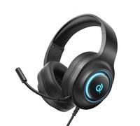 QCY HeroaD V200 RGB 7.1 - Auriculares de Juego con Cable