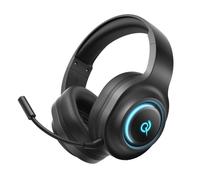 QCY HeroaD V200 RGB 7.1 Wireless Gaming Headset de 3 modos (BT, 2,4Ghz, Type-C) PC - PS5
