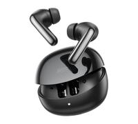 QCY Melobuds N60 Auriculares Inalámbricos con Cancelación de Ruido Adaptativa, ANC en Tiempo Real, Bluetooth 6.0, Hi-Res Sonido LDAC, Graves Intensos, Llamadas Claras con IA y 6Mics, 45H Reproducción