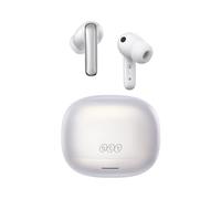 QCY Melobuds N65 Auriculares Inalámbricos Blueooth, Cancelación de Ruido Adaptativa AI, 60dB ANC Hi-Res Sonido, Audio Bluetooth 6.0 Auriculares, 8 Micrófonos ENC Clear Call Ear Buds,50 Horas,IPX5