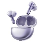 QCY MeloBuds N70 Auriculares Inalambricos Bluetooth 6.0, Cancelación Activa de Ruido Adaptativa, MEMS Hi-Res Audio, LDAC, Lamadas Estables, 50 Horas de Reproducción, Carga Inalámbrica, Morado