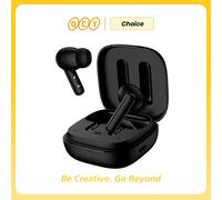 QCY T13 ANC auriculares Bluetooth 5,3 cancelación activa de ruido auriculares inalámbricos 4 micrófonos ENC TWS auriculares 0,068 s baja latencia 30 horas White