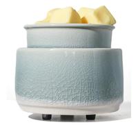 QCYBDGLOV Calentador eléctrico de cerámica para derretir cera y derretidor de aceite en cubo, pequeños calentadores bonitos de aromaterapia para decoración del hogar, quemador decorativo que derrite
