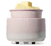 QCYBDGLOV Calentador eléctrico de cerámica para derretir cera y derretidor de aceite en cubos, calentadores pequeños bonitos, aromaterapia para decoración del hogar, quemador decorativo que derrite