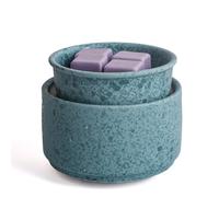 QCYBDGLOV Calentador eléctrico de cerámica para derretir cera y derretir aceite en forma de cubo, bonitos calentadores pequeños para aromaterapia para el hogar, quemador decorativo, aroma de vela
