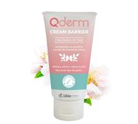 Qderm Crema de Barrera con Óxido de Zinc y Parafina. Hidrata, Protege, Calma y Repara la Piel Irritada, Sensible y Atópica con Almendras Dulces. Adulto