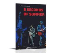 QDFFQD 5 Seconds of SummerArt - Pintura decorativa a prueba de humedad y resistente a la decoloración, regalo creativo sin enmarcar y fácil de pegar, varios tamaños para elegir