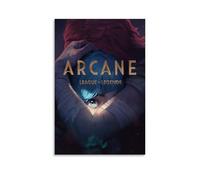 QDFFQD Arcane League of LegendsArt - Pintura decorativa a prueba de humedad y resistente a la decoloración, regalos creativos sin enmarcar y fáciles de pegar, varios tamaños para elegir