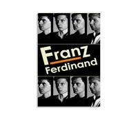 QDFFQD Franz Ferdinand-Franz FerdinandArt - Pintura decorativa a prueba de humedad y resistente a la decoloración, regalos creativos sin enmarcar y fáciles de pegar, varios tamaños para elegir