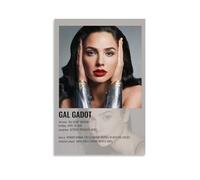 QDFFQD Gal GadotArt - Pintura decorativa a prueba de humedad y resistente a la decoloración, regalo creativo sin enmarcar y fácil de pegar, varios tamaños para elegir