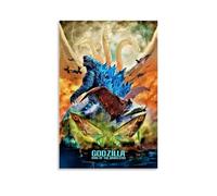 QDFFQD Godzilla King of The MonstersArt - Pintura decorativa a prueba de humedad y resistente a la decoloración, regalos creativos sin enmarcar y fáciles de pegar, varios tamaños para elegir