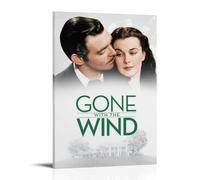 QDFFQD Gone with The WindArt - Pintura decorativa a prueba de humedad y resistente a la decoloración, regalos creativos sin enmarcar y fáciles de pegar, varios tamaños para elegir