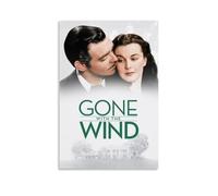 QDFFQD Gone with The WindArt - Pintura decorativa a prueba de humedad y resistente a la decoloración, regalos creativos sin enmarcar y fáciles de pegar, varios tamaños para elegir
