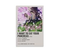 QDFFQD I Want to Eat Your PancreasArt - Pintura decorativa a prueba de humedad y resistente a la decoloración, regalos creativos sin enmarcar y fáciles de pegar, varios tamaños para elegir