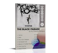 QDFFQD My Chemical Romance The Black ParadeArt - Pintura decorativa a prueba de humedad y resistente a la decoloración, regalos creativos sin enmarcar y fáciles de pegar, varios tamaños para elegir