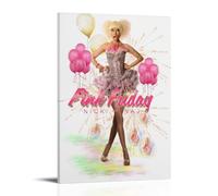 QDFFQD Pink Friday-Nicki MinajArt - Pintura decorativa a prueba de humedad y resistente a la decoloración, regalos creativos sin enmarcar y fáciles de pegar, varios tamaños para elegir