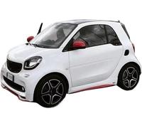 QDFGNKBAI Coche Alerón Delantero para Benz Smart Fortwo 453, Automobile Chin Spoiler Protector Bumper Guard Divisor Lip Difusor Decorativo Exteriores,A/Front and Sides 3pcs