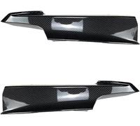 QDFGNKBAI Coche Alerón Delantero para BMW Serie 3 F30 F31 F35 320i 328i M Sport 2012-2019, Automobile Chin Spoiler Protector Bumper Guard Divisor Lip Difusor Decorativo Exteriores,A/Carbon Look
