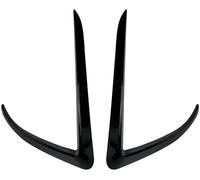 QDFGNKBAI Coche Alerón Delantero para Tesla Model X 2015-2020, Automobile Chin Spoiler Protector Bumper Guard Divisor Lip Difusor Decorativo Exteriores,A/Gloss Black